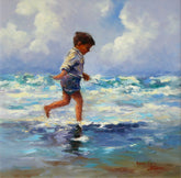 Child In The Surf